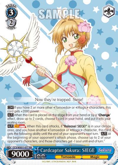 Cardcaptor Sakura: SIEGE - [Cardcaptor Sakura: Clear Card] | Gear Gaming Fayetteville