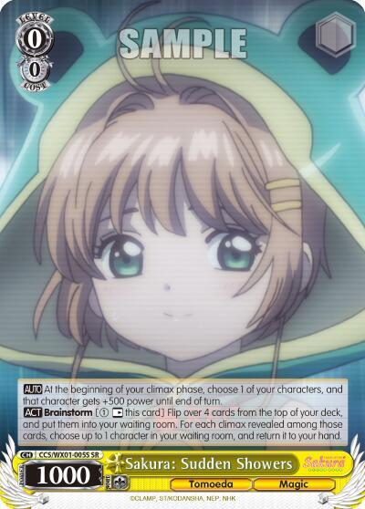Sakura: Sudden Showers (SR) - [Cardcaptor Sakura: Clear Card] | Gear Gaming Fayetteville