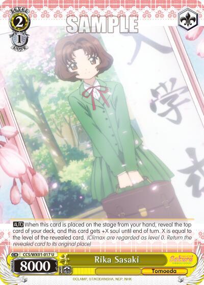 Rika Sasaki - [Cardcaptor Sakura: Clear Card] | Gear Gaming Fayetteville