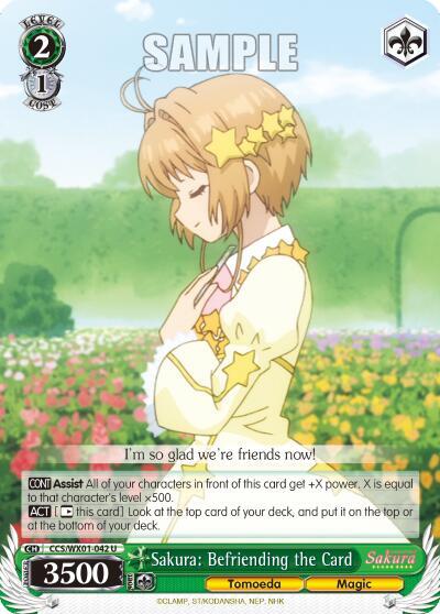 Sakura: Befriending the Card - [Cardcaptor Sakura: Clear Card] | Gear Gaming Fayetteville