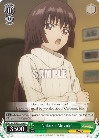Nakuru Akizuki - [Cardcaptor Sakura: Clear Card] | Gear Gaming Fayetteville