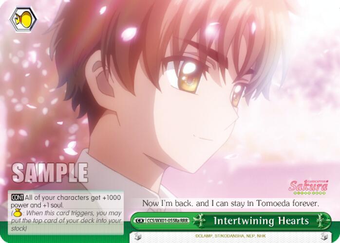 Intertwining Hearts (RRR) (A) - [Cardcaptor Sakura: Clear Card] | Gear Gaming Fayetteville