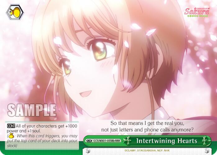 Intertwining Hearts (RRR) (B) - [Cardcaptor Sakura: Clear Card] | Gear Gaming Fayetteville