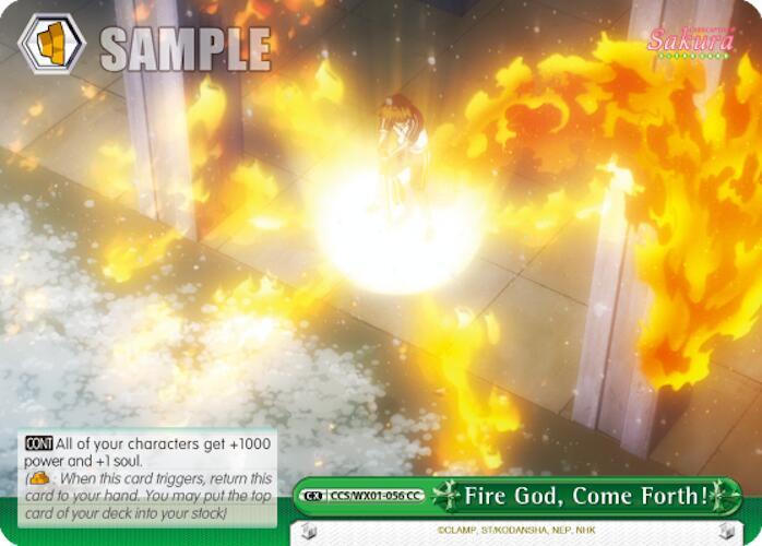 Fire God, Come Forth! - [Cardcaptor Sakura: Clear Card] | Gear Gaming Fayetteville