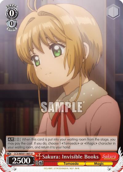 Sakura: Invisible Books - [Cardcaptor Sakura: Clear Card] | Gear Gaming Fayetteville