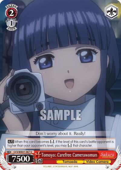 Tomoyo: Carefree Camerawoman - [Cardcaptor Sakura: Clear Card] | Gear Gaming Fayetteville