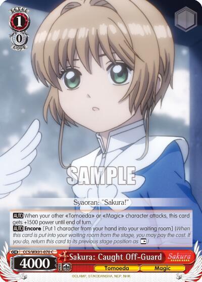 Sakura: Caught Off-Guard - [Cardcaptor Sakura: Clear Card] | Gear Gaming Fayetteville