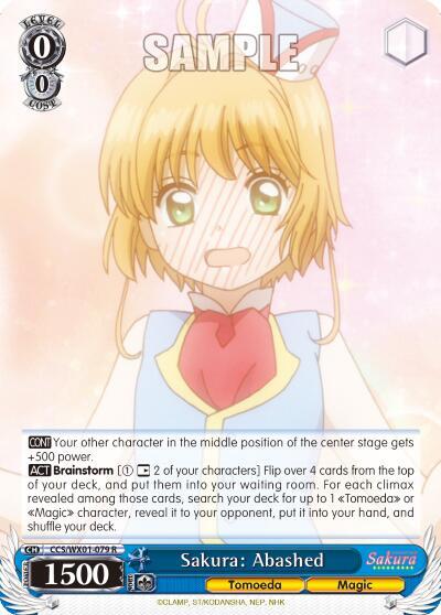 Sakura: Abashed - [Cardcaptor Sakura: Clear Card] | Gear Gaming Fayetteville