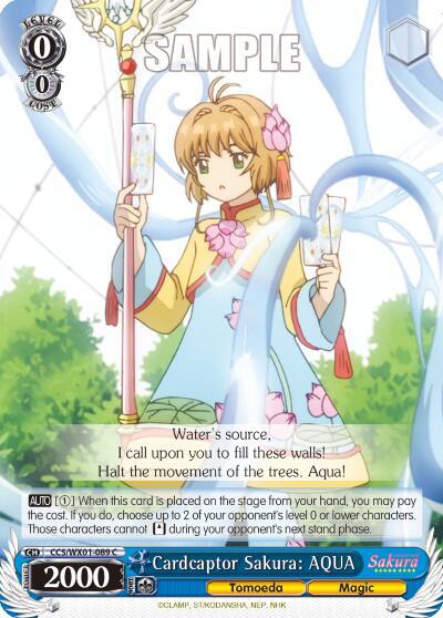 Cardcaptor Sakura: AQUA - [Cardcaptor Sakura: Clear Card] | Gear Gaming Fayetteville