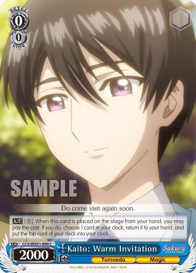 Kaito: Warm Invitation - [Cardcaptor Sakura: Clear Card] | Gear Gaming Fayetteville