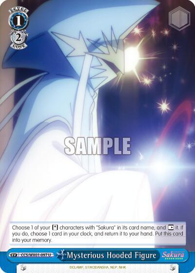 Mysterious Hooded Figure - [Cardcaptor Sakura: Clear Card] | Gear Gaming Fayetteville