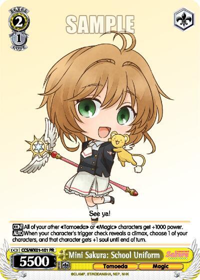Mini Sakura: School Uniform - [Cardcaptor Sakura: Clear Card] | Gear Gaming Fayetteville