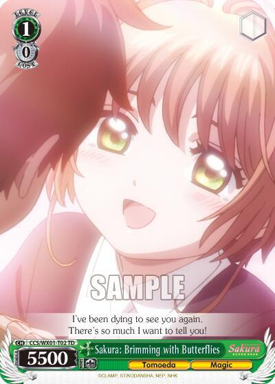 Sakura: Brimming with Butterflies - [Cardcaptor Sakura: Clear Card] | Gear Gaming Fayetteville