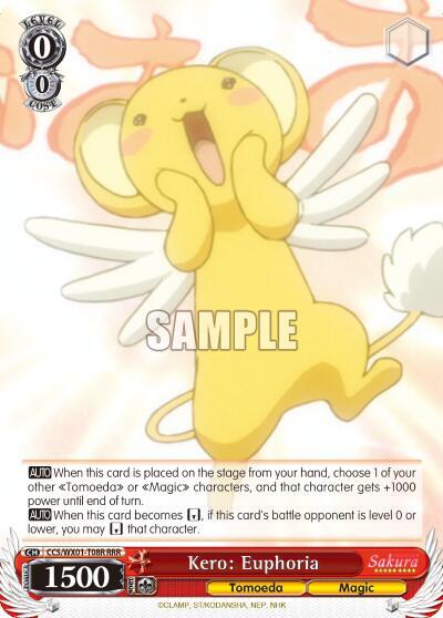 Kero: Euphoria (RRR) - [Cardcaptor Sakura: Clear Card] | Gear Gaming Fayetteville