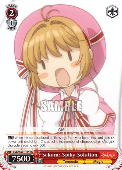 Sakura: Spiky Solution - [Cardcaptor Sakura: Clear Card] | Gear Gaming Fayetteville