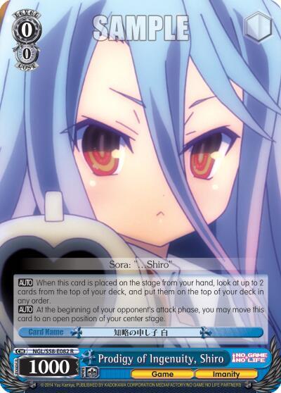 Prodigy of Ingenuity, Shiro - [No Game No Life] | Gear Gaming Fayetteville