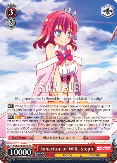 Inheritor of Will, Steph - [No Game No Life] | Gear Gaming Fayetteville
