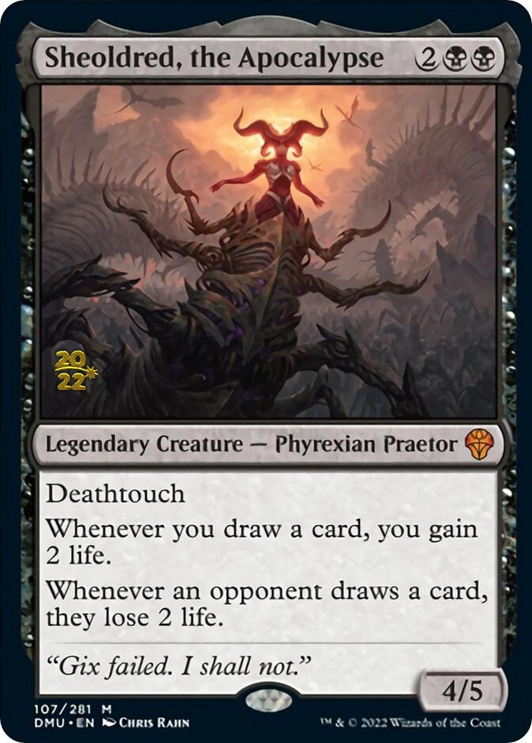 Sheoldred, the Apocalypse [Dominaria United Prerelease Promos] | Gear Gaming Fayetteville