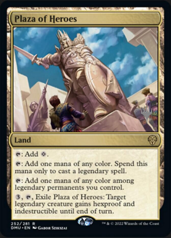 Plaza of Heroes (Promo Pack) [Dominaria United Promos] | Gear Gaming Fayetteville