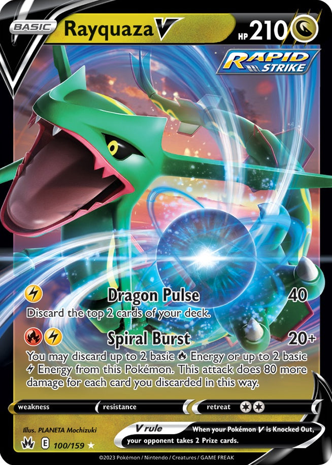 Rayquaza V 100/159 (Jumbo Card) [Sword & Shield: Evolving Skies] | Gear Gaming Fayetteville