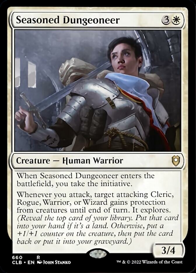 Seasoned Dungeoneer [Commander Legends: Battle for Baldur's Gate] | Gear Gaming Fayetteville