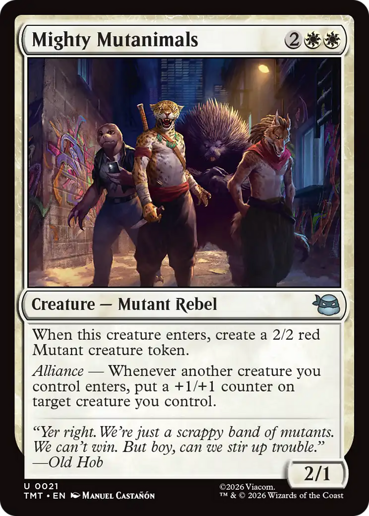 Mighty Mutanimals [Teenage Mutant Ninja Turtles] | Gear Gaming Fayetteville