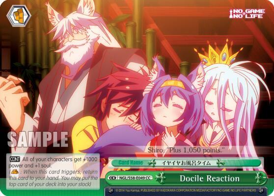 Docile Reaction - [No Game No Life] | Gear Gaming Fayetteville
