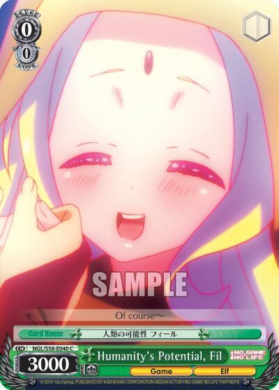 Humanity's Potential, Fil - [No Game No Life] | Gear Gaming Fayetteville