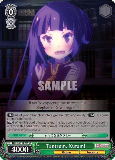 Tantrum, Kurami (SR) - [No Game No Life] | Gear Gaming Fayetteville