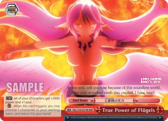 True Power of Flugels (RRR) - [No Game No Life] | Gear Gaming Fayetteville