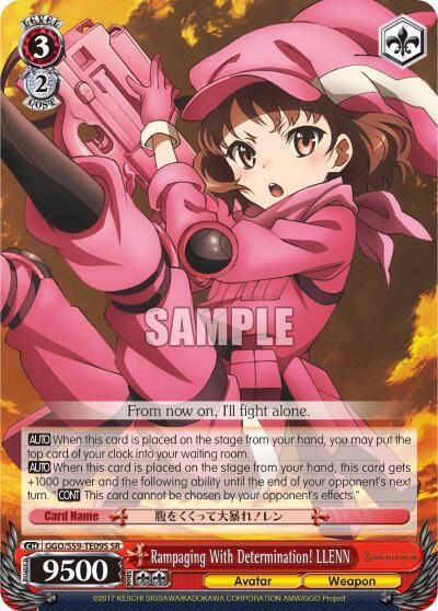 Rampaging With Determination! LLENN (SR) - [SAO Alternative–Gun Gale Online] | Gear Gaming Fayetteville