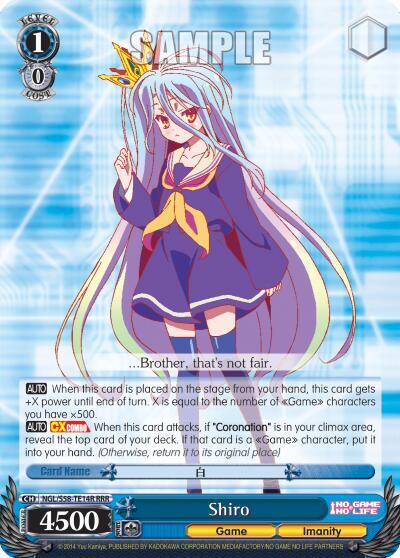 Shiro (RRR) - [No Game No Life] | Gear Gaming Fayetteville