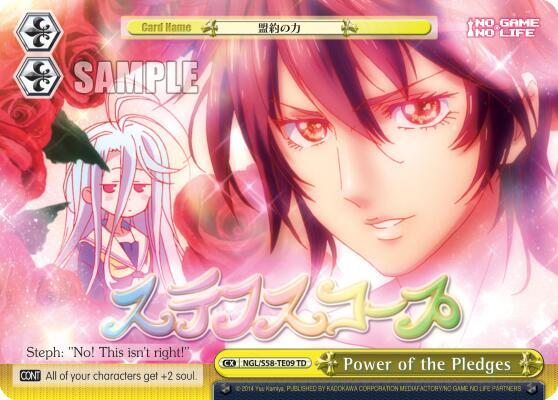 Power of the Pledges - [No Game No Life] | Gear Gaming Fayetteville