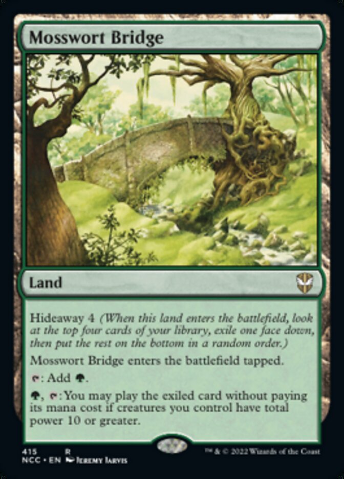 Mosswort Bridge [Streets of New Capenna Commander] | Gear Gaming Fayetteville