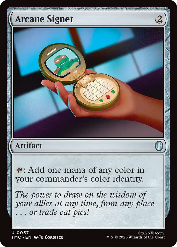 Arcane Signet [Teenage Mutant Ninja Turtles Commander] | Gear Gaming Fayetteville