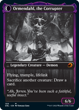 Jerren, Corrupted Bishop // Ormendahl, the Corrupted [Innistrad: Double Feature] | Gear Gaming Fayetteville