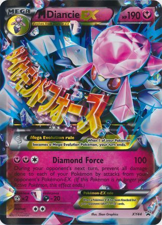 M Diancie EX (XY44) (Jumbo Card) [XY: Black Star Promos] | Gear Gaming Fayetteville