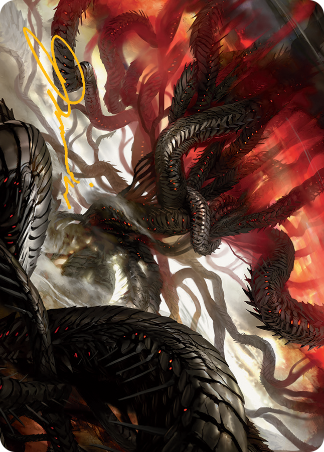Realmbreaker, the Invasion Tree Art Card (Gold-Stamped Signature) [March of the Machine Art Series] | Gear Gaming Fayetteville