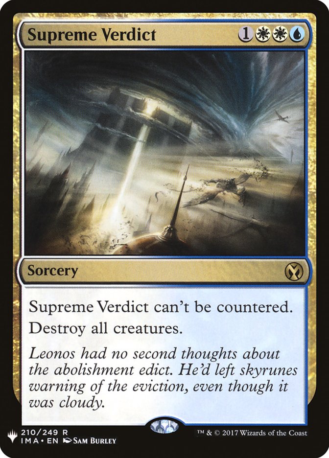 Supreme Verdict [Mystery Booster] | Gear Gaming Fayetteville