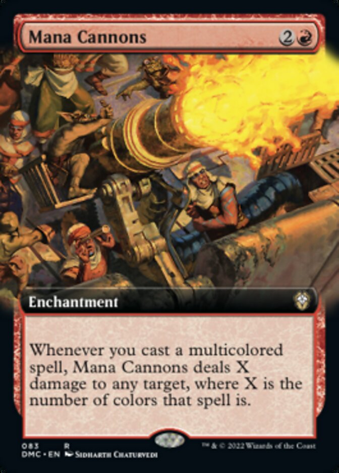 Mana Cannons (Extended Art) [Dominaria United Commander] | Gear Gaming Fayetteville