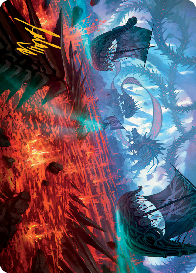 Invasion of Kaldheim Art Card (Gold-Stamped Signature) [March of the Machine Art Series] | Gear Gaming Fayetteville