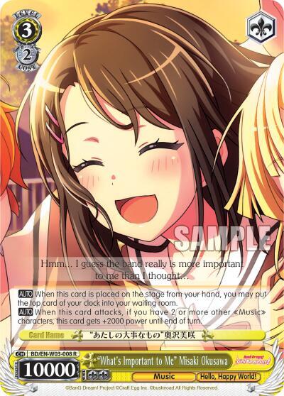 "What's Important to Me" Misaki Okusawa - [BanG Dream! Girls Band Party! MULTI LIVE] | Gear Gaming Fayetteville