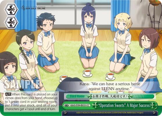 "Operation Sweets" A Major Success! - [SAO Alternative–Gun Gale Online] | Gear Gaming Fayetteville