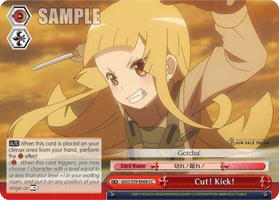 Cut! Kick! - [SAO Alternative–Gun Gale Online] | Gear Gaming Fayetteville