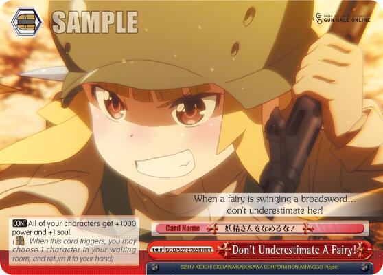 Don't Underestimate A Fairy! (RRR) - [SAO Alternative–Gun Gale Online] | Gear Gaming Fayetteville