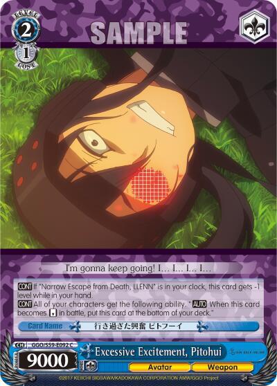 Excessive Excitement, Pitohui - [SAO Alternative–Gun Gale Online] | Gear Gaming Fayetteville