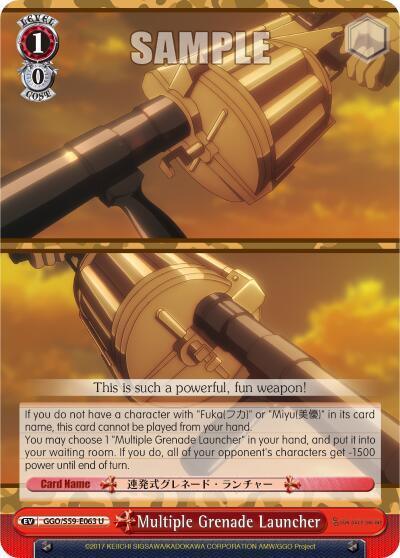 Multiple Grenade Launcher - [SAO Alternative–Gun Gale Online] | Gear Gaming Fayetteville