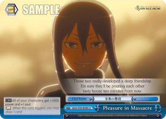 Pleasure in Massacre - [SAO Alternative–Gun Gale Online] | Gear Gaming Fayetteville