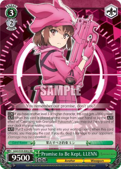 Promise to Be Kept, LLENN - [SAO Alternative–Gun Gale Online] | Gear Gaming Fayetteville