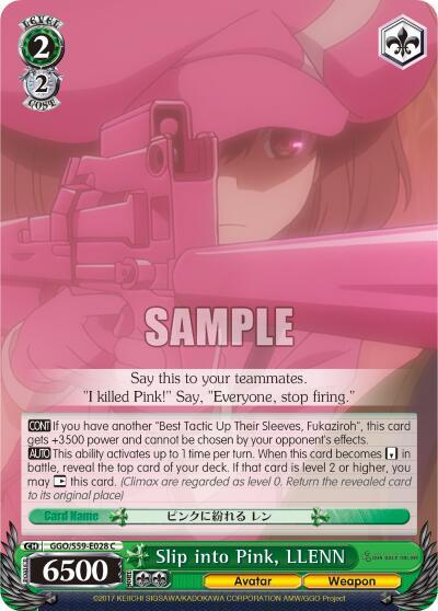 Slip into Pink, LLENN - [SAO Alternative–Gun Gale Online] | Gear Gaming Fayetteville